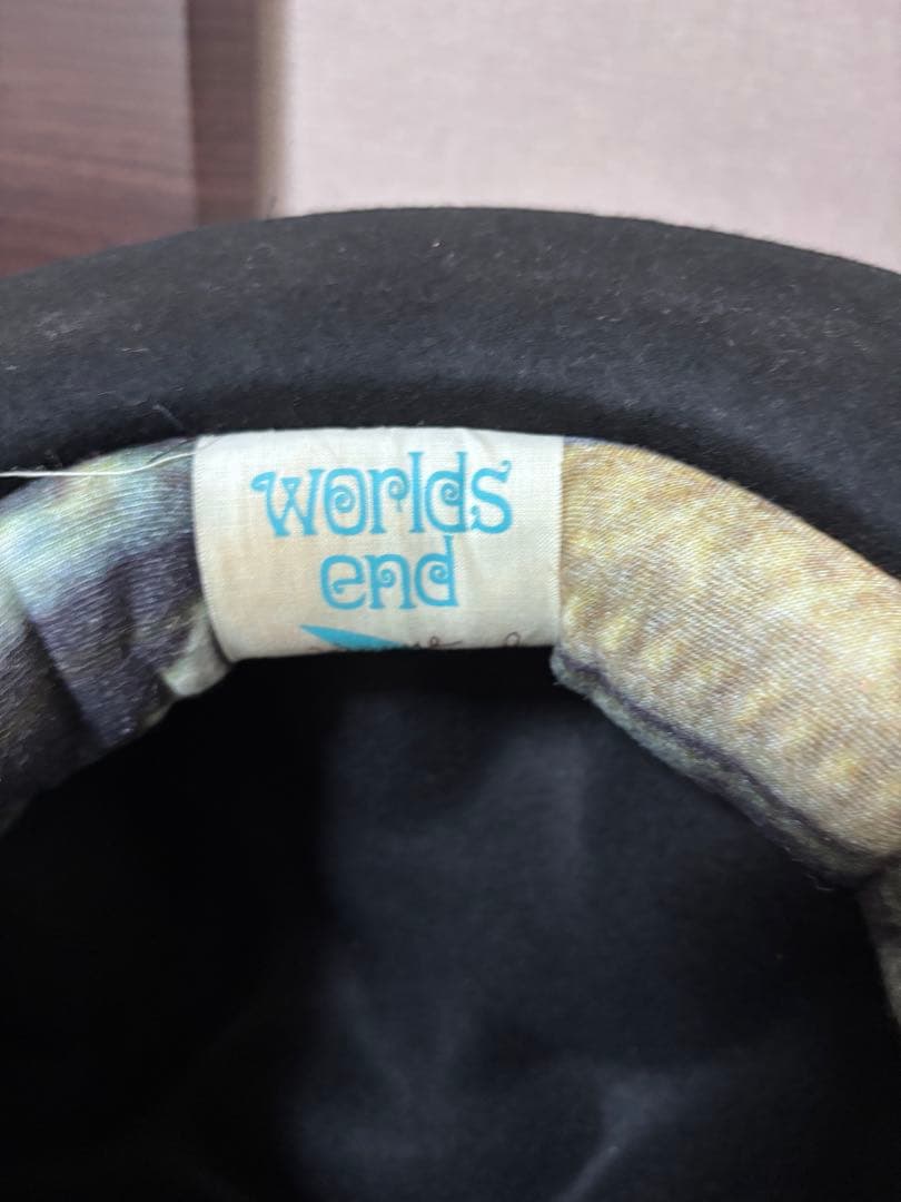 Vivienne Westwood worlds endマウンテンハット　黒