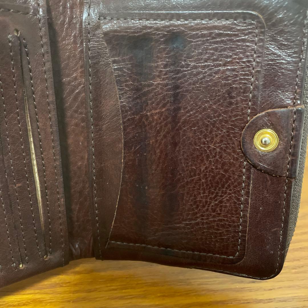PORTER SOAK 二つ折り財布　ソーク　ブラウンレザー　折り財布　茶