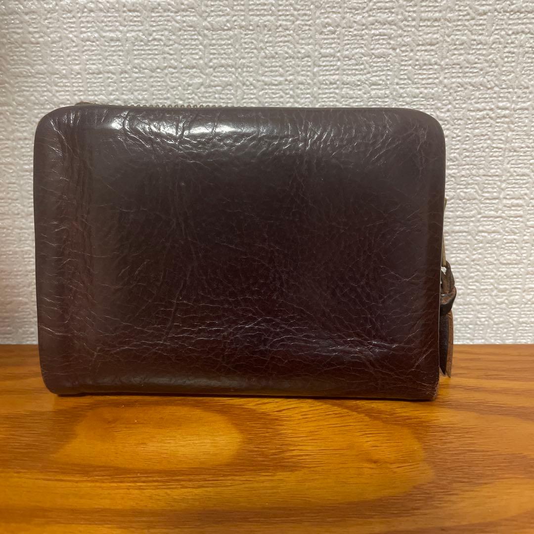 PORTER SOAK 二つ折り財布　ソーク　ブラウンレザー　折り財布　茶