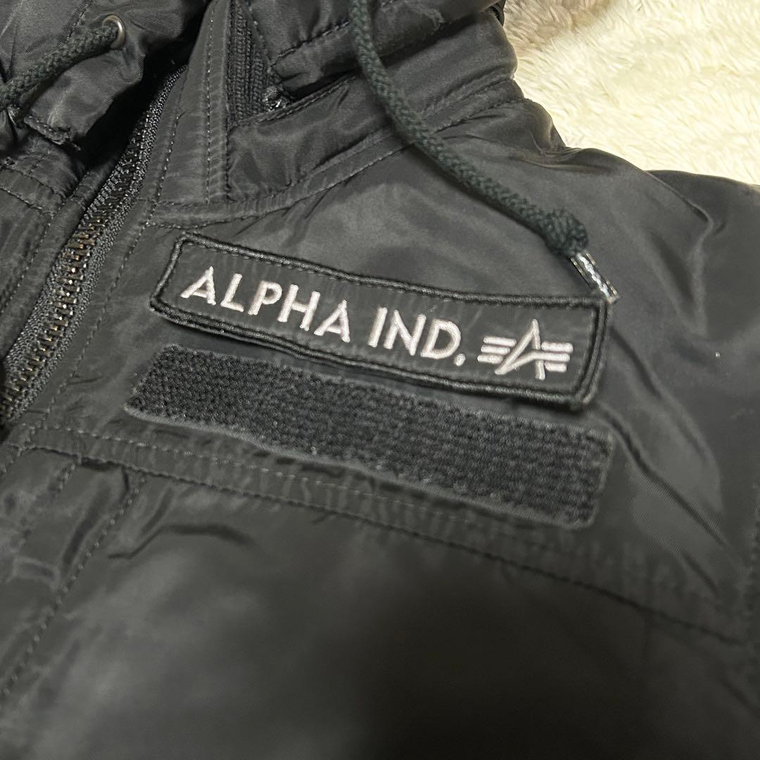 美品✨ ALPHA INDUSTRIES MA-1 フライトジャケット 黒 M
