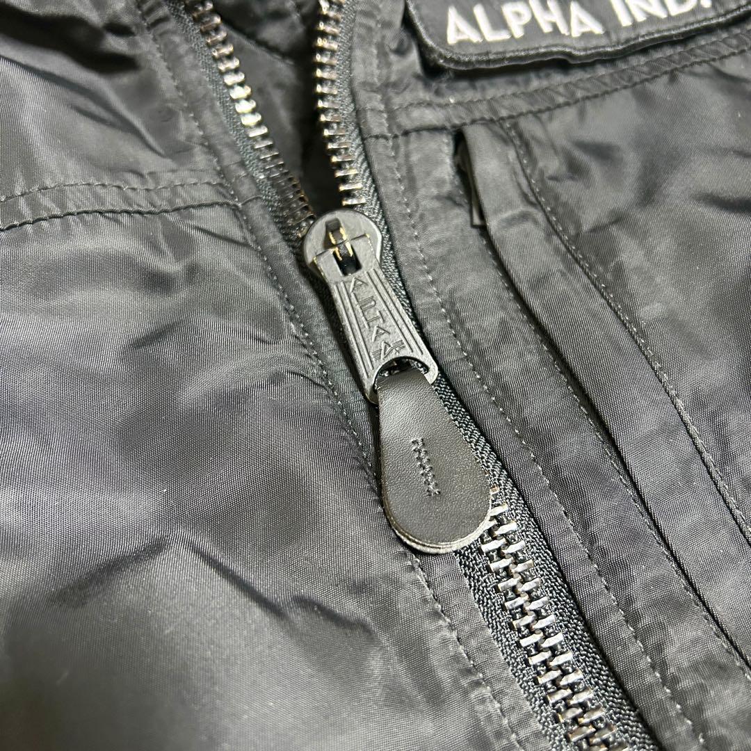 美品✨ ALPHA INDUSTRIES MA-1 フライトジャケット 黒 M