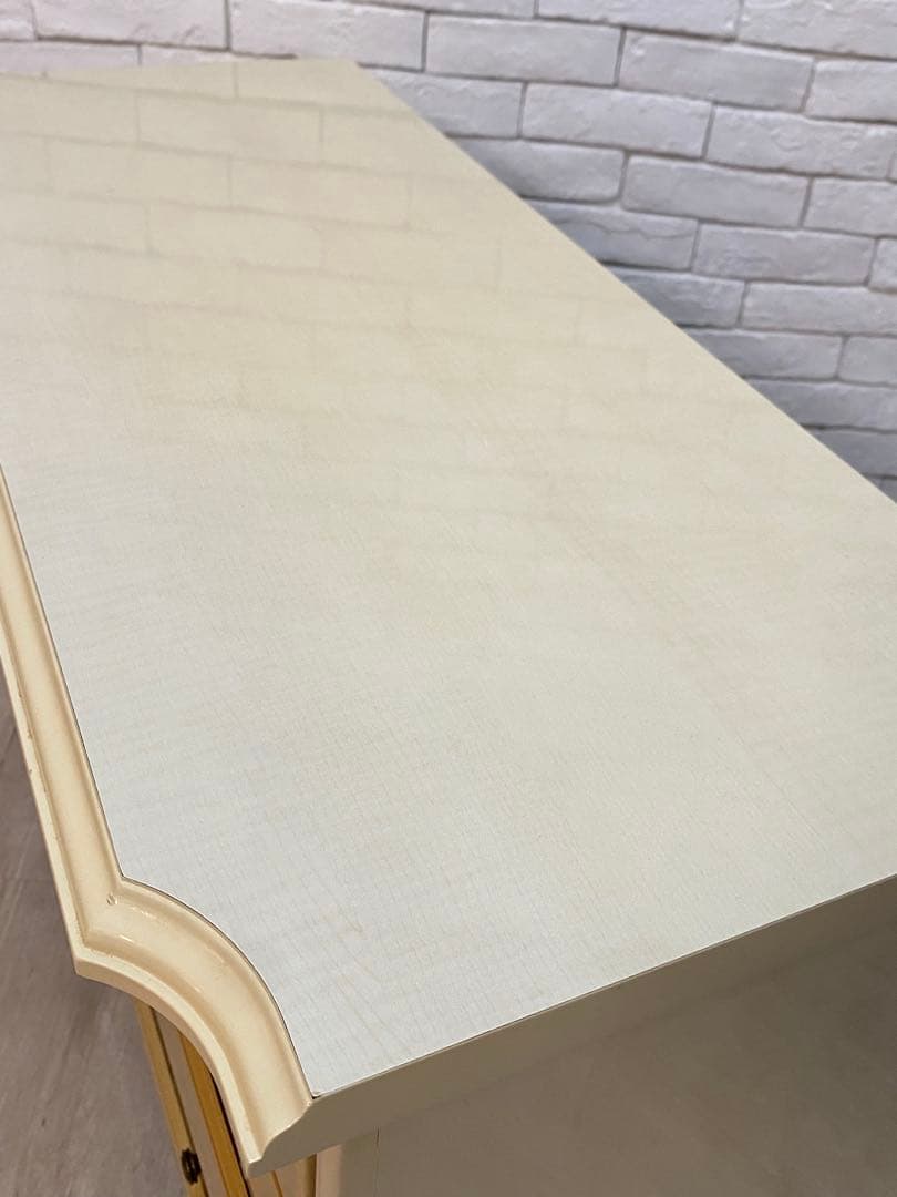 【東京都内23区配送無料】　定価18万円　イタリアアンティーク調　チェスト　箪笥