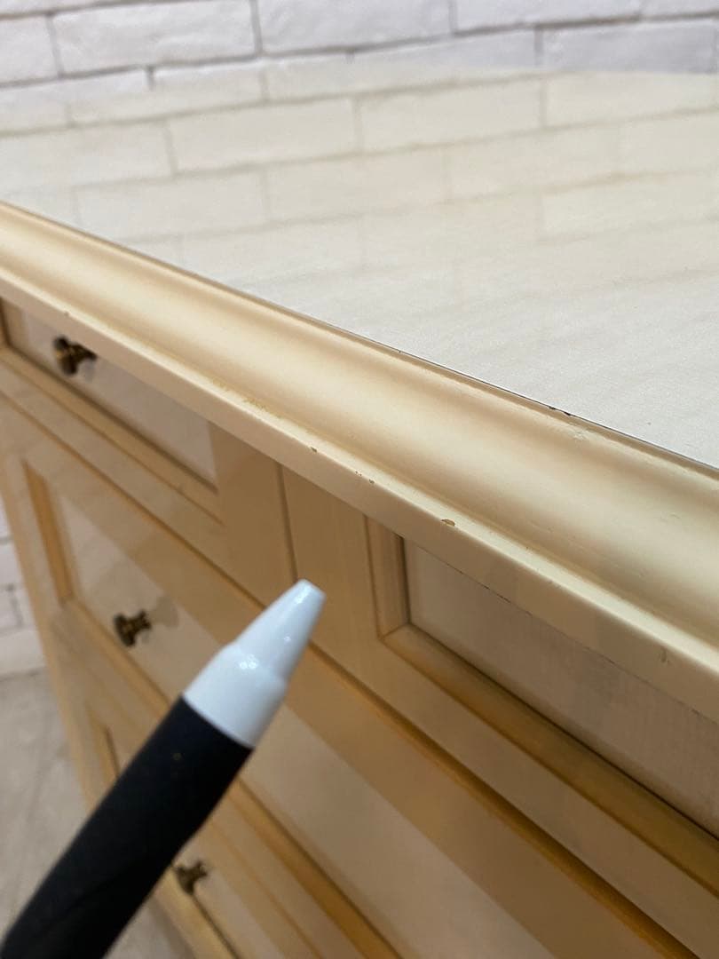 【東京都内23区配送無料】　定価18万円　イタリアアンティーク調　チェスト　箪笥