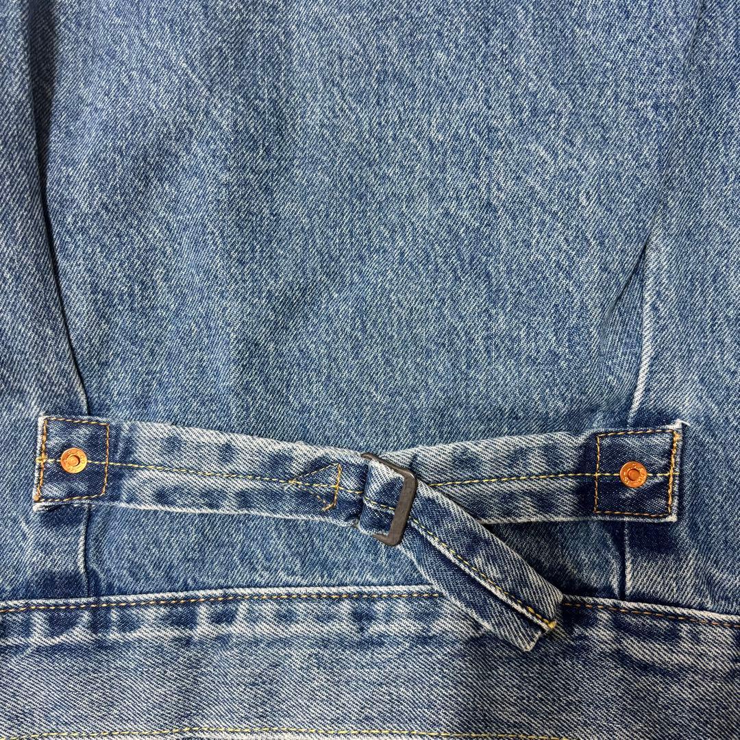 Levi'sリーバイス　デニムジャケット　ファーストタイプ　ダメージ加工　古着