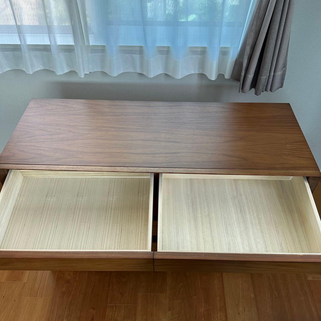 ウォールナット 洋服チェスト 洋服ダンス　IDC大塚家具