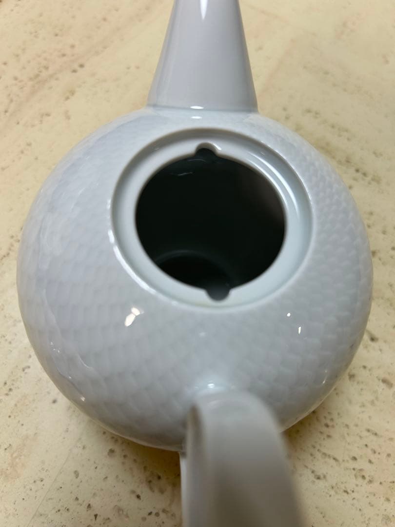 マイセン　波の戯れ　ティーポット