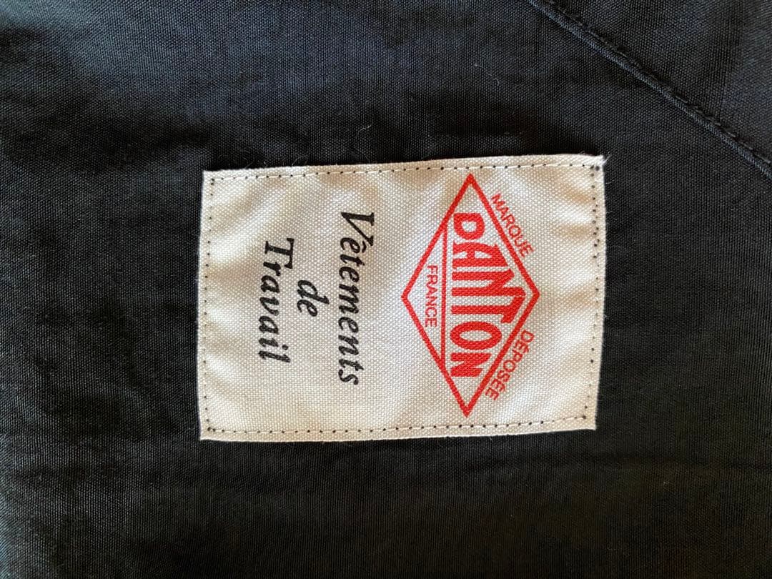 DANTONストレッチサロペットスカート　ブラック