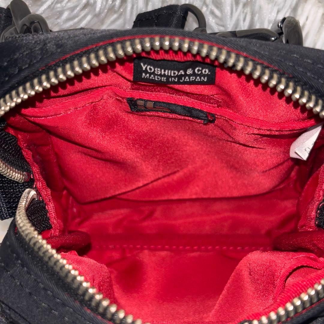 【極美品】PORTER ils エルファイン ミニショルダーバッグ 黒 ポーター