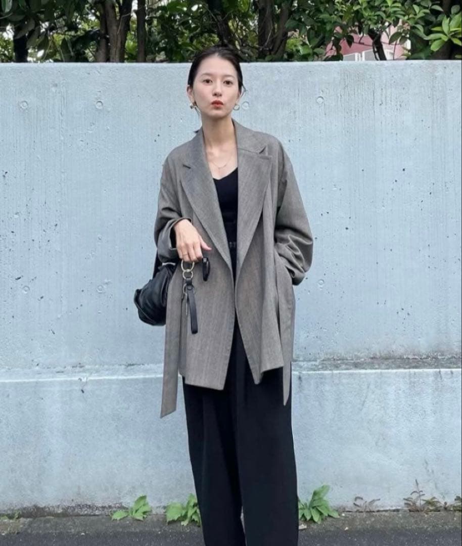 CLANE 2WAY BELT TAILORED JACKET サイズ2