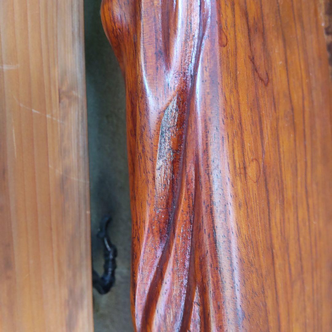 花梨またはブビンガ無垢　一枚板　座卓