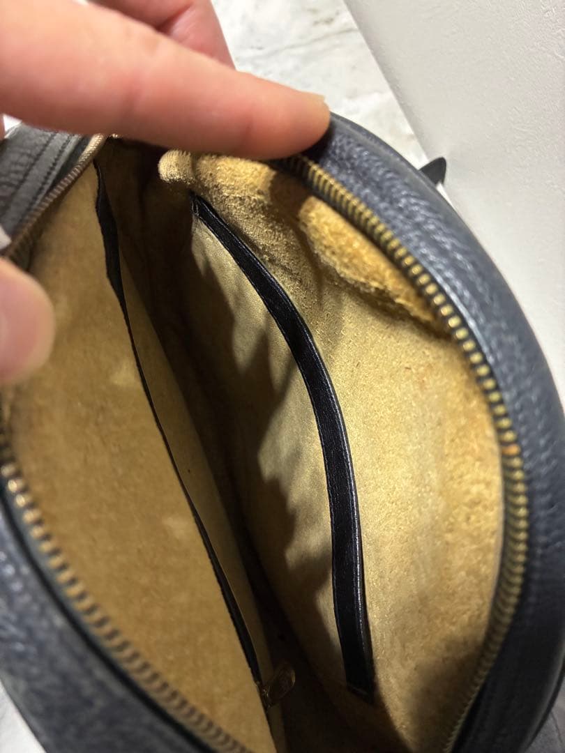 激レア MCM ショルダーバッグ タンバリン サークル 丸型 スタッズ フリンジ