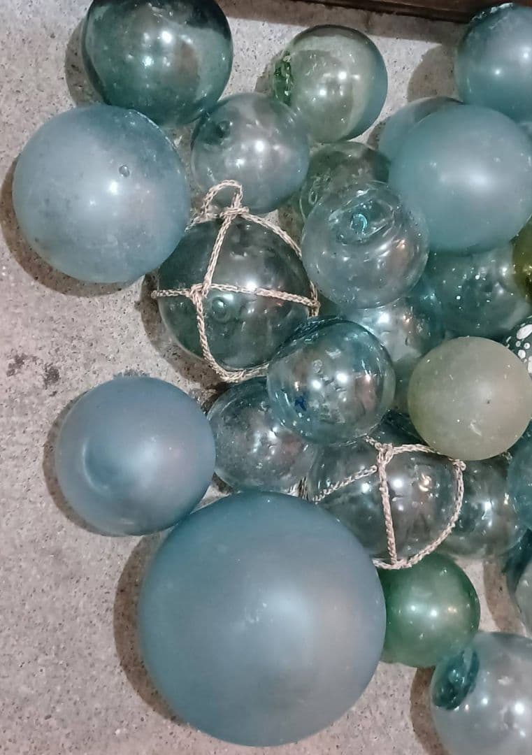 ガラス玉　ガラス浮玉⑤