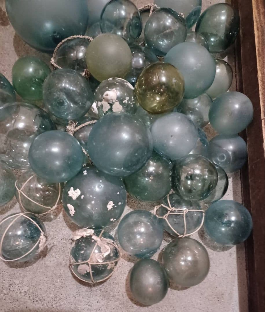 ガラス玉　ガラス浮玉⑤