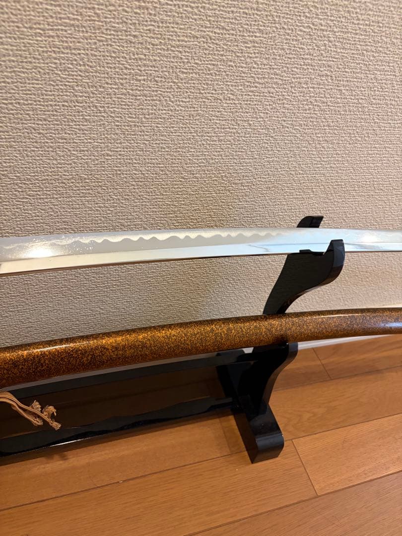 高級模造刀 金黎継 美術刀 台座付き（別型）