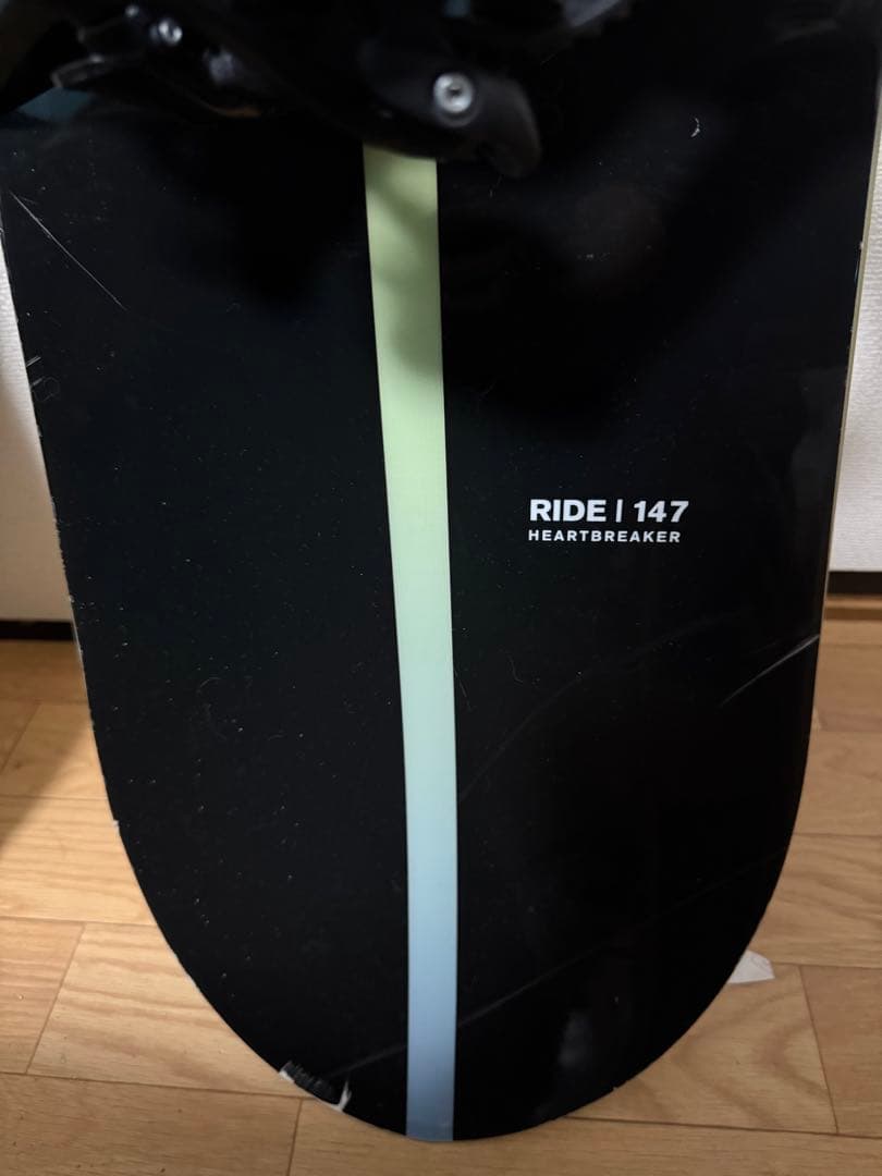 RIDE HEARTBREAKER 23-24 147cm＋FLUXビンディング