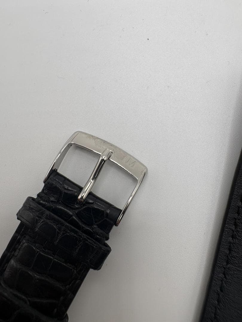 【新品未使用】IWC レザーベルト ブラック　20㎜18㎜