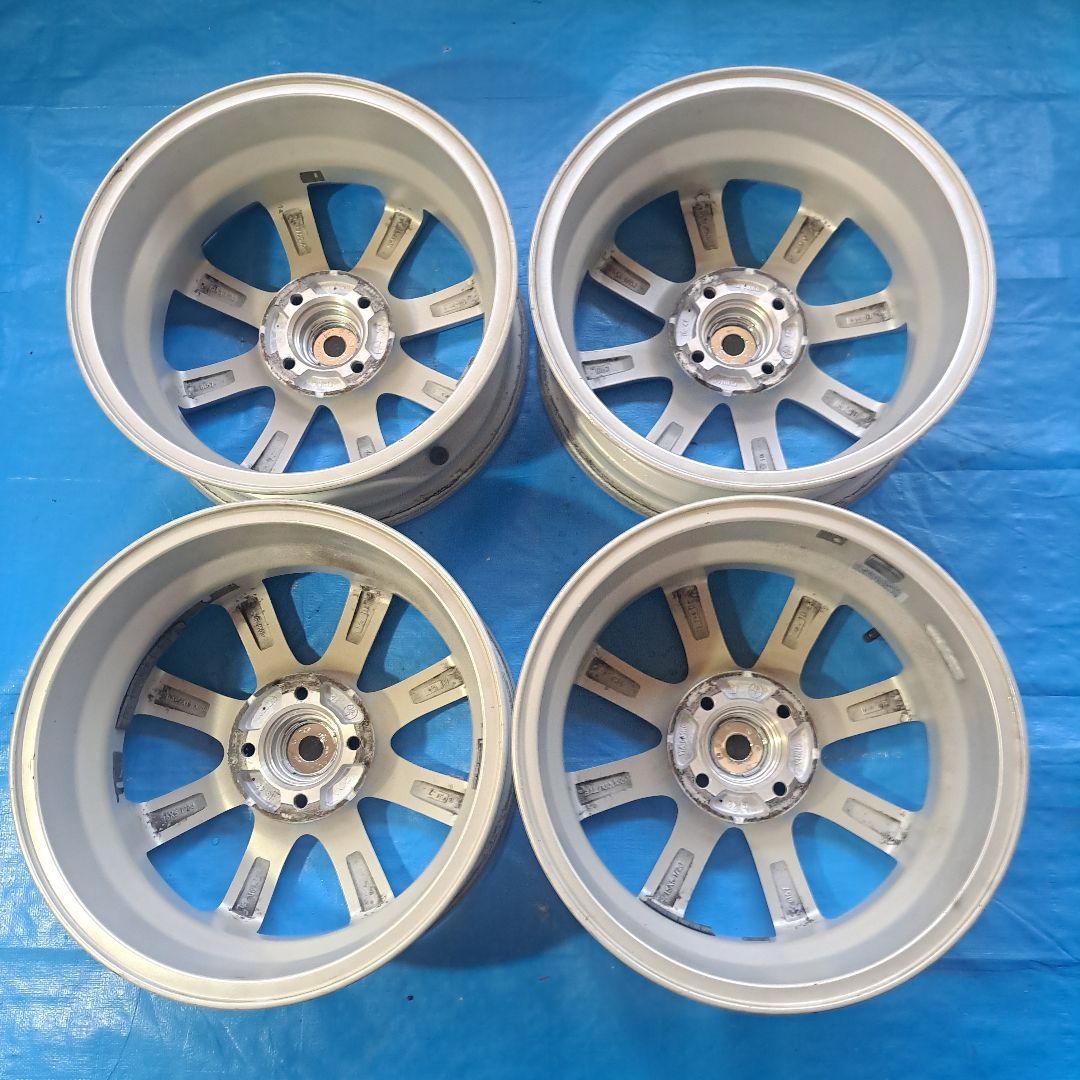 ★BS★15インチアルミホイール　目立つキズ無し　4H－PCD100 －5.5J