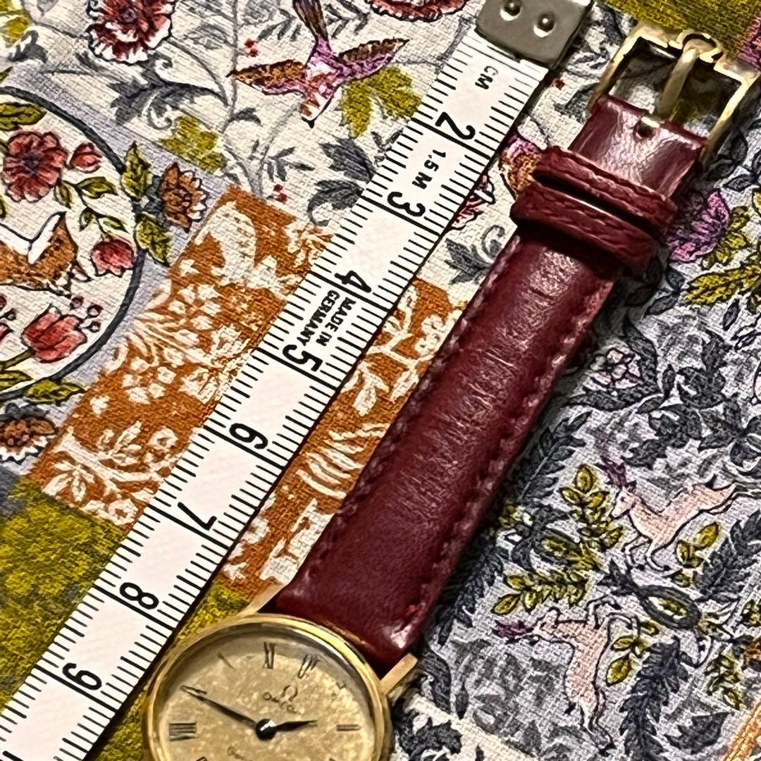 【OMEGA】Geneve 手巻き時計 ゴールド【稼働中】