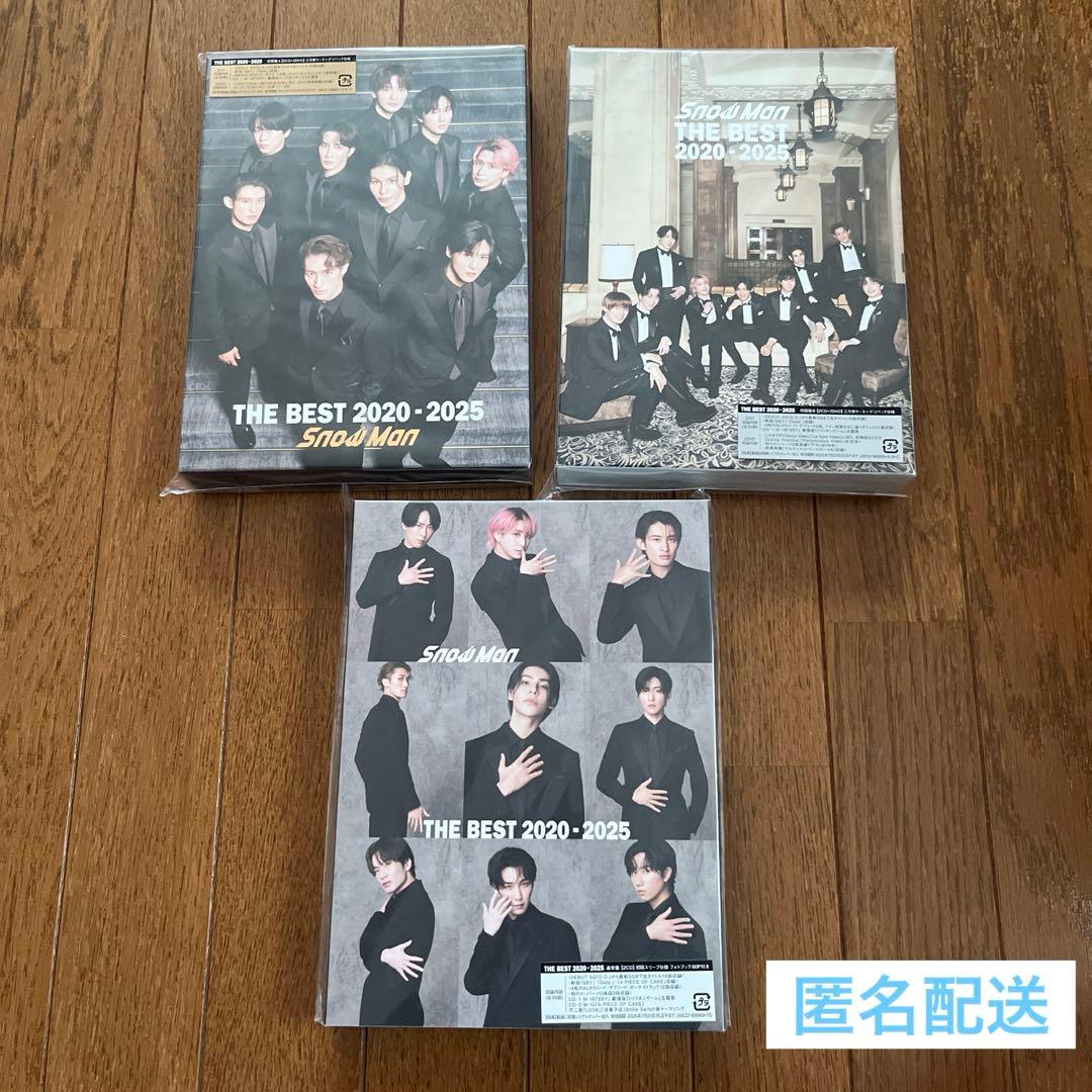 THE BEST 2020 - 2025 Man 初回盤A・B通常盤