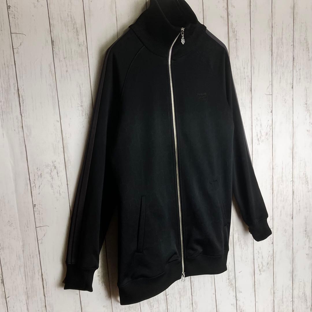 【極美品】Onitsuka Tiger トラックジャケット　ジャージ　黒　L