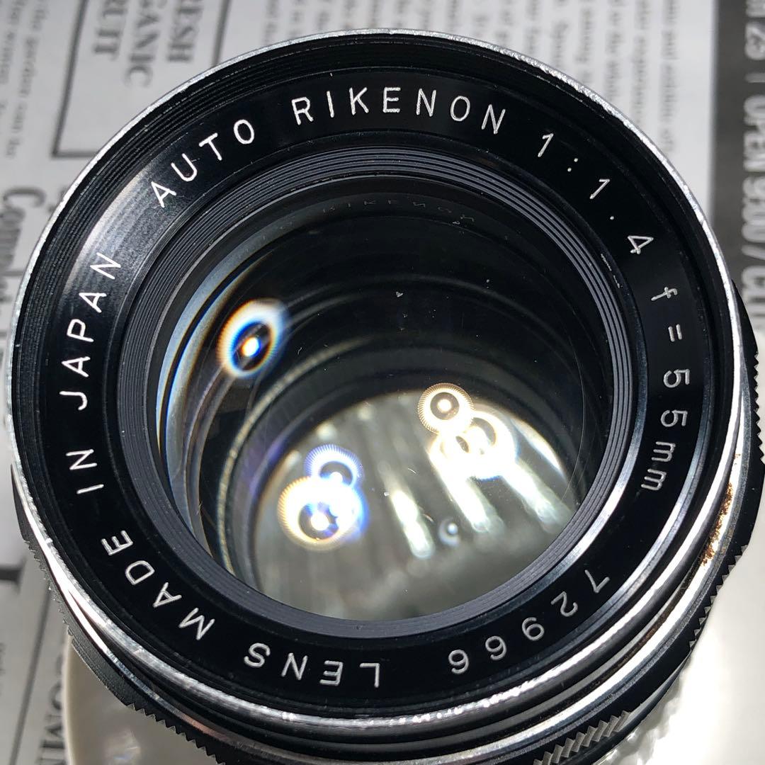 作例有　RICOH 55mm f1.4 m42マウント