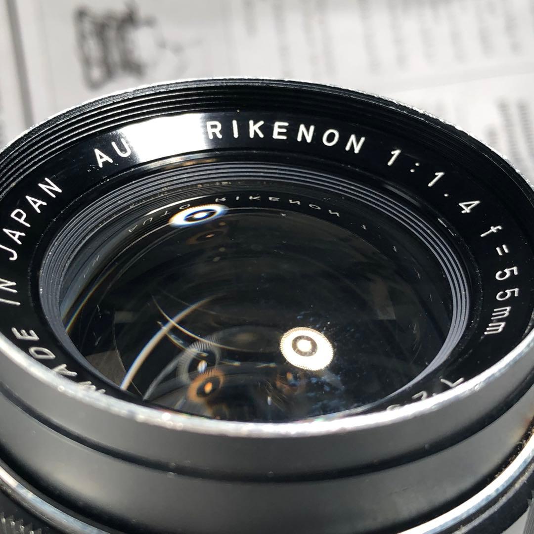 作例有　RICOH 55mm f1.4 m42マウント