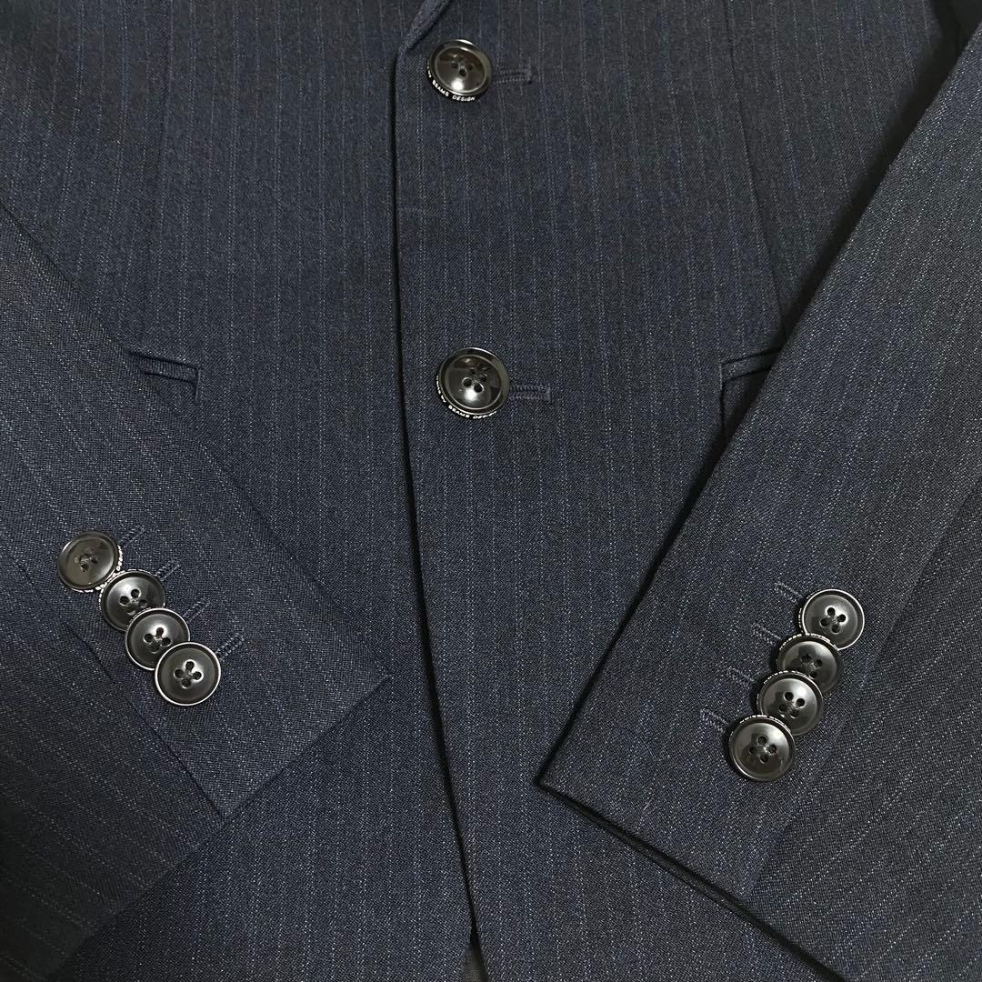 極美品✨ワルツバイビームスデザイン　フォーマルスーツ 4点セット　140cm 紺