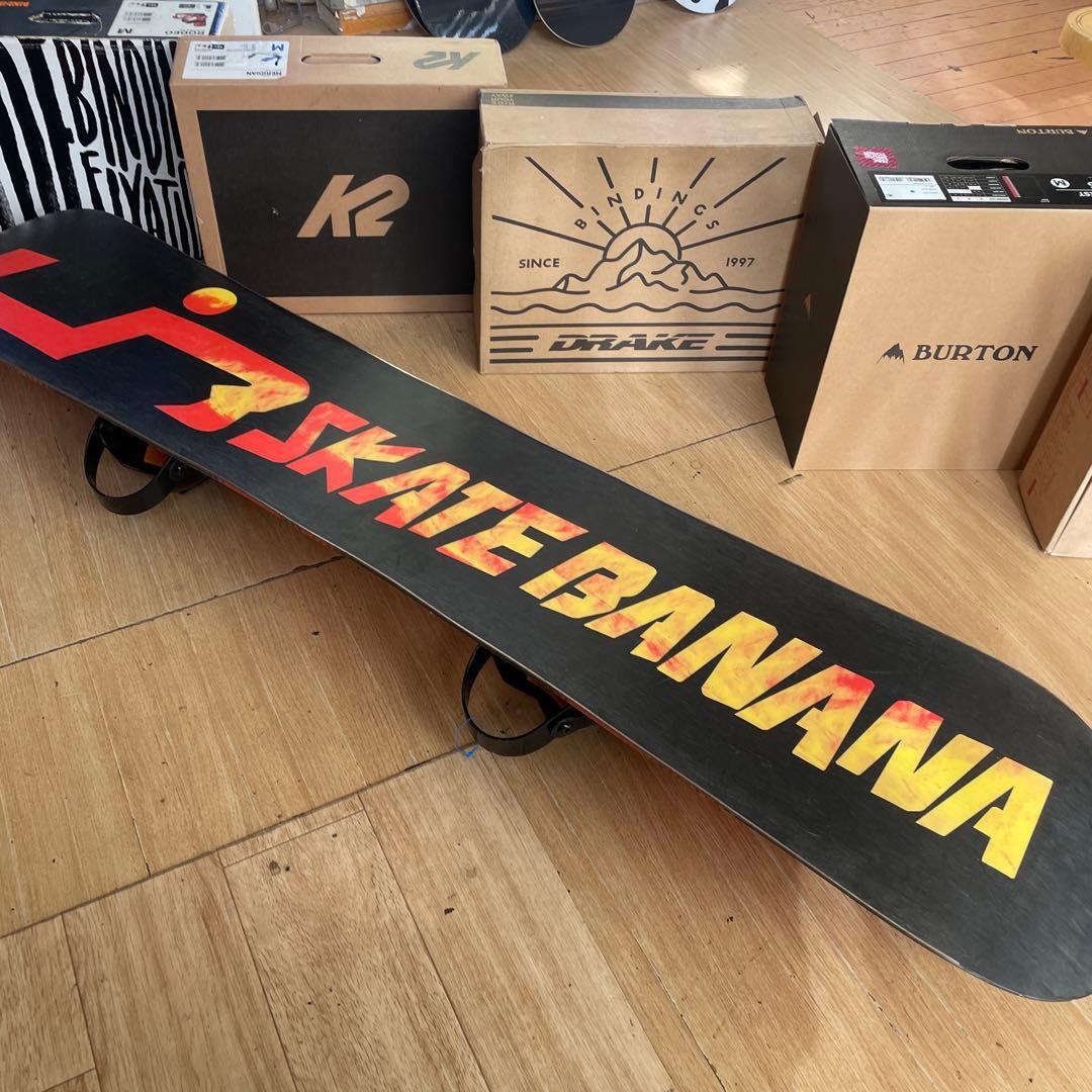 LIBTECH×HEAD　バインディング付スノーボードセット　名作BANANA