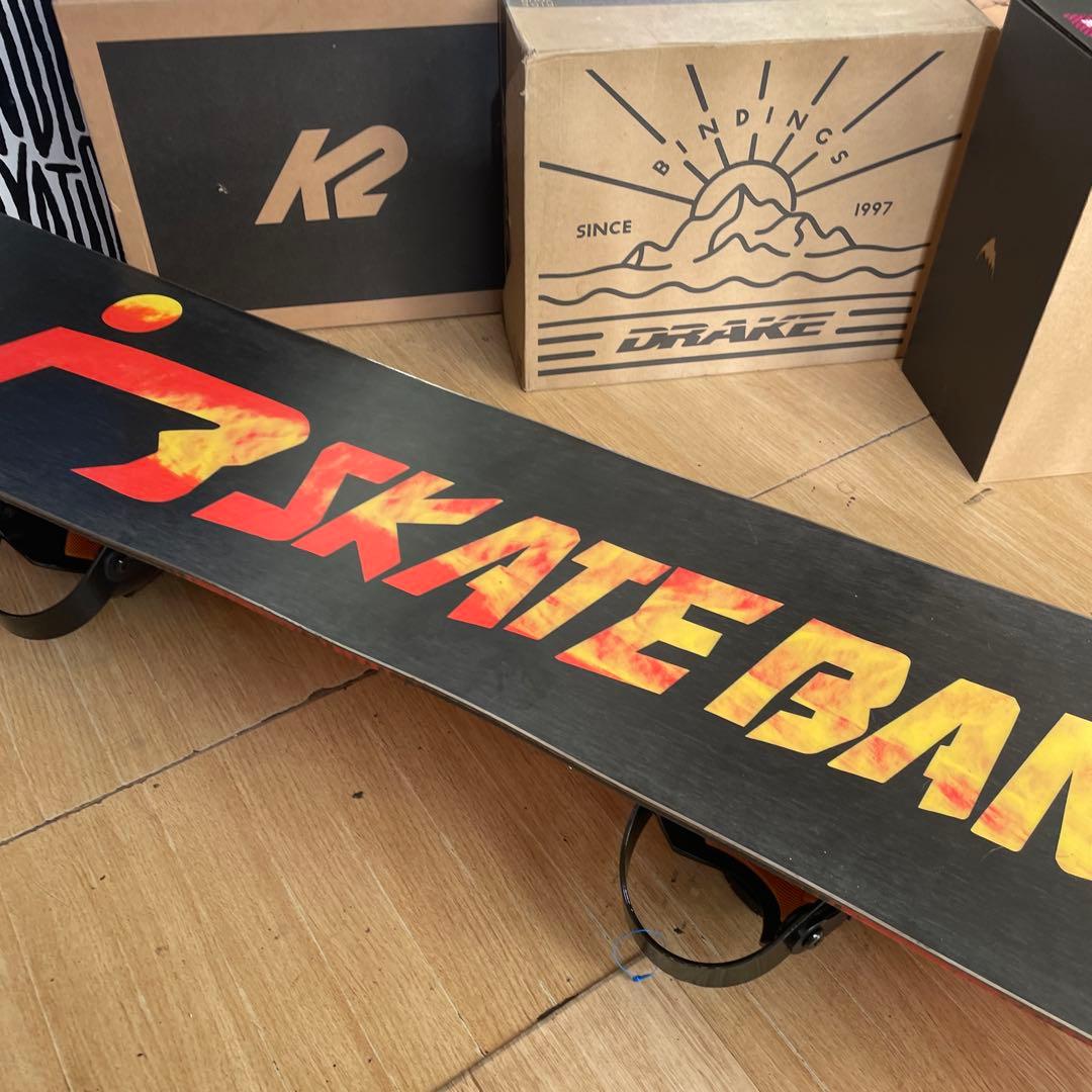 LIBTECH×HEAD　バインディング付スノーボードセット　名作BANANA