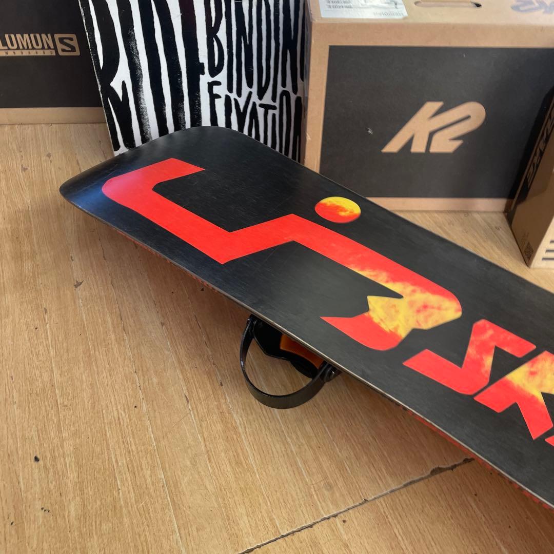 LIBTECH×HEAD　バインディング付スノーボードセット　名作BANANA