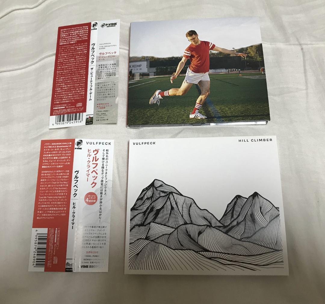 Vulfpeck「Beautiful Game」「Hill Climber」CD