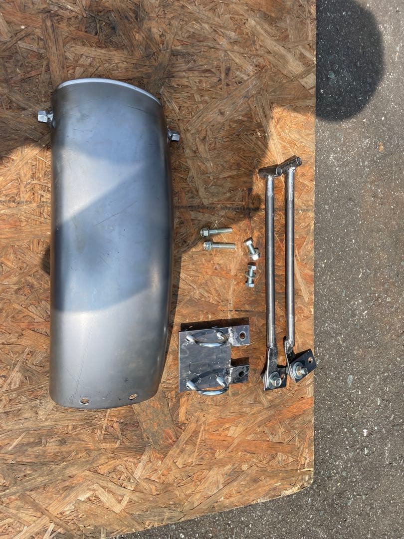 現品一点ドラッグスター400サイクルフェンダーフラットフェンダーボバーチョッパー