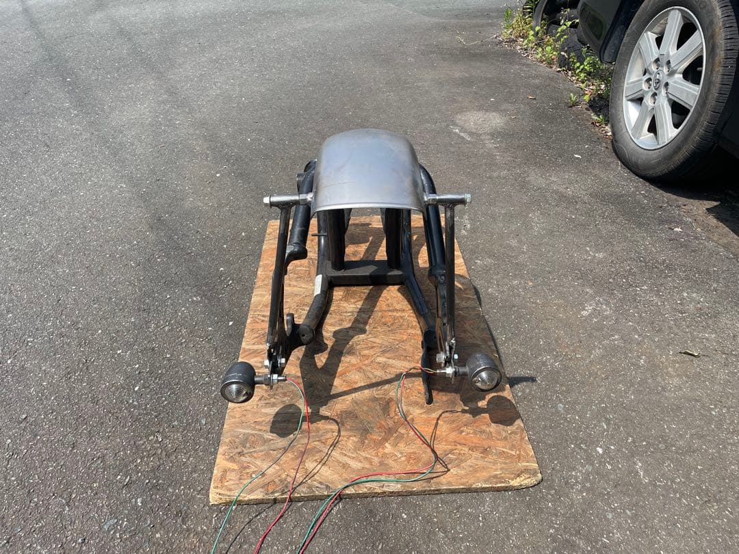 現品一点ドラッグスター400サイクルフェンダーフラットフェンダーボバーチョッパー