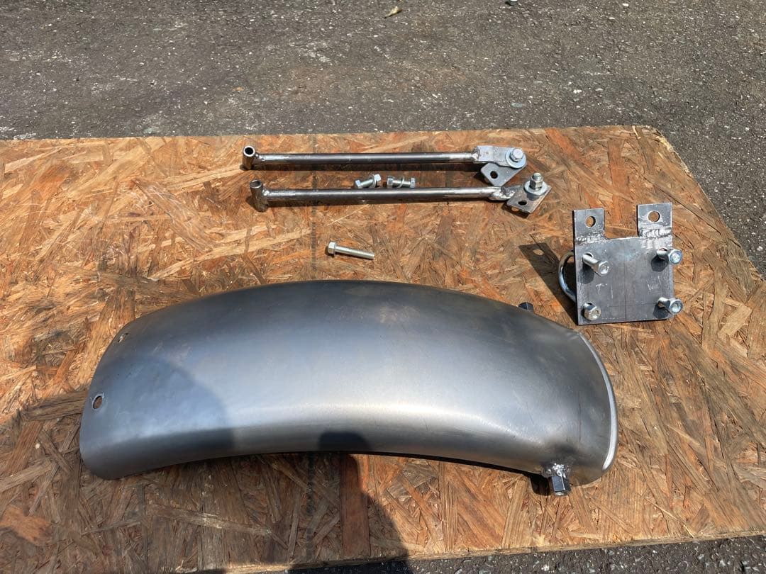 現品一点ドラッグスター400サイクルフェンダーフラットフェンダーボバーチョッパー