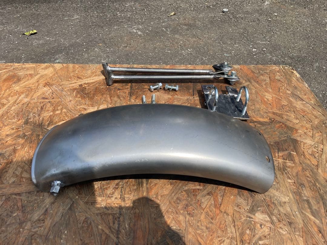 現品一点ドラッグスター400サイクルフェンダーフラットフェンダーボバーチョッパー