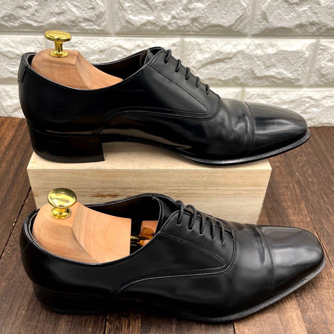 t　リーガル　ストレートチップ　725R　ブラック　黒　24.5㎝