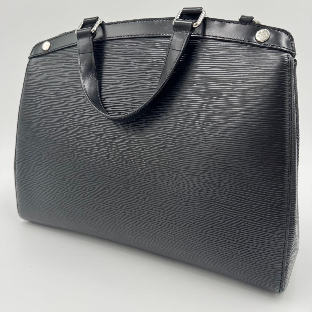 ルイ ヴィトン エピ ブレアGM レザー ハンドバッグ ショルダーバッグ 黒