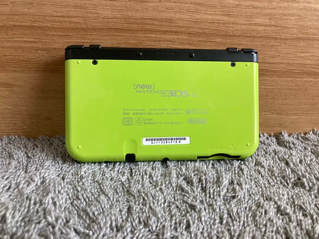 Newニンテンドー3DS LL ライム×ブラック