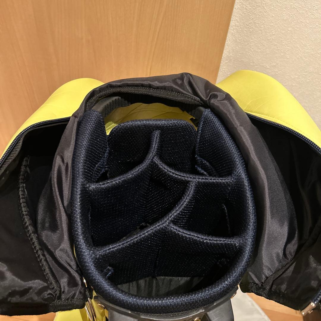 PEARLY GATES キャディバッグ 89 イエロー　ヘッドカバー付