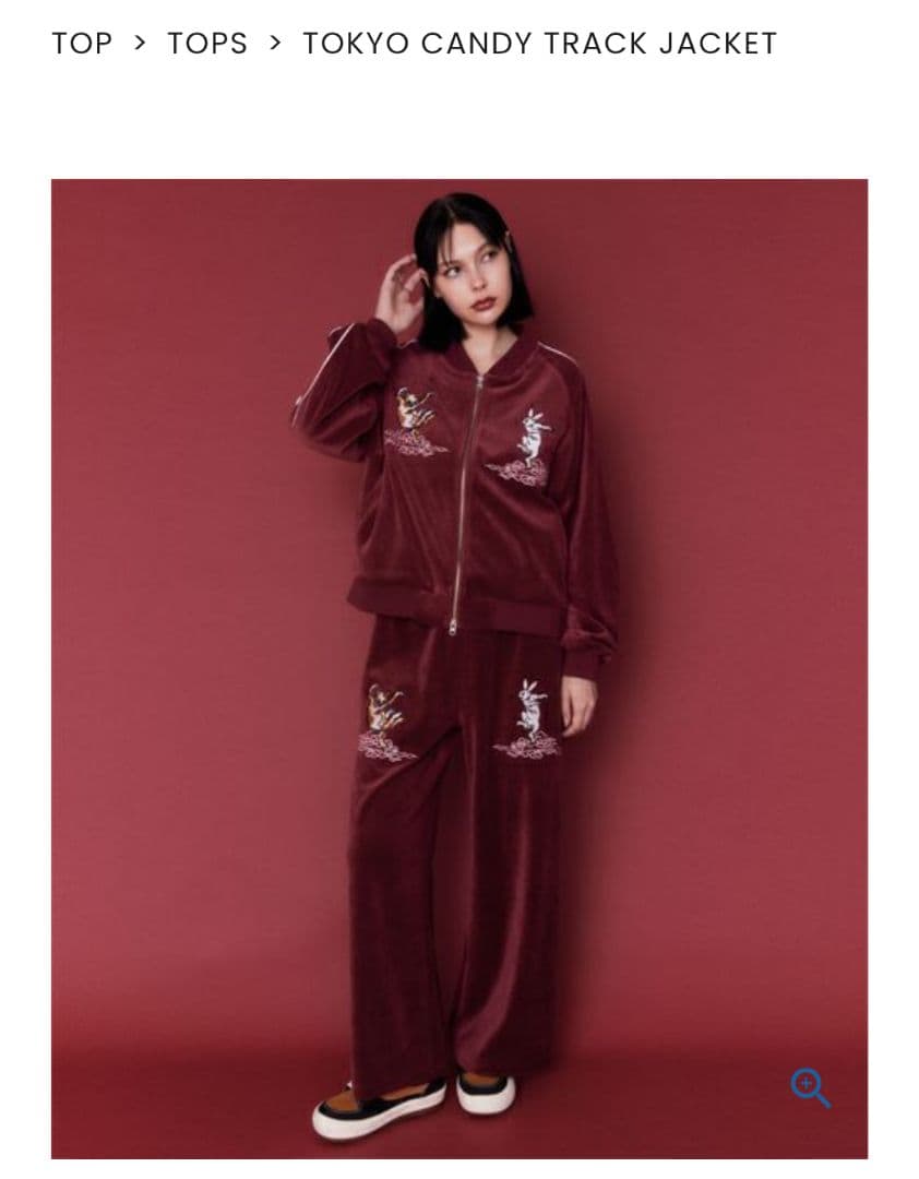 【CANDY STRIPPER】トラックジャケット(美品)