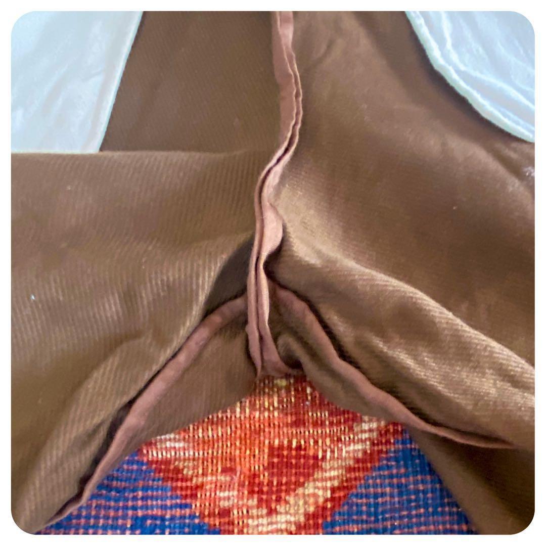 ブラームス broken cloth curve front slacks