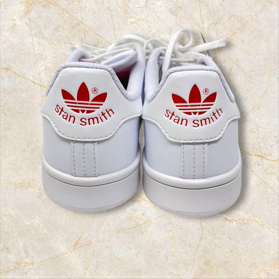 adidas スタンスミス J ホワイト 23 ハート バレンタイン 白