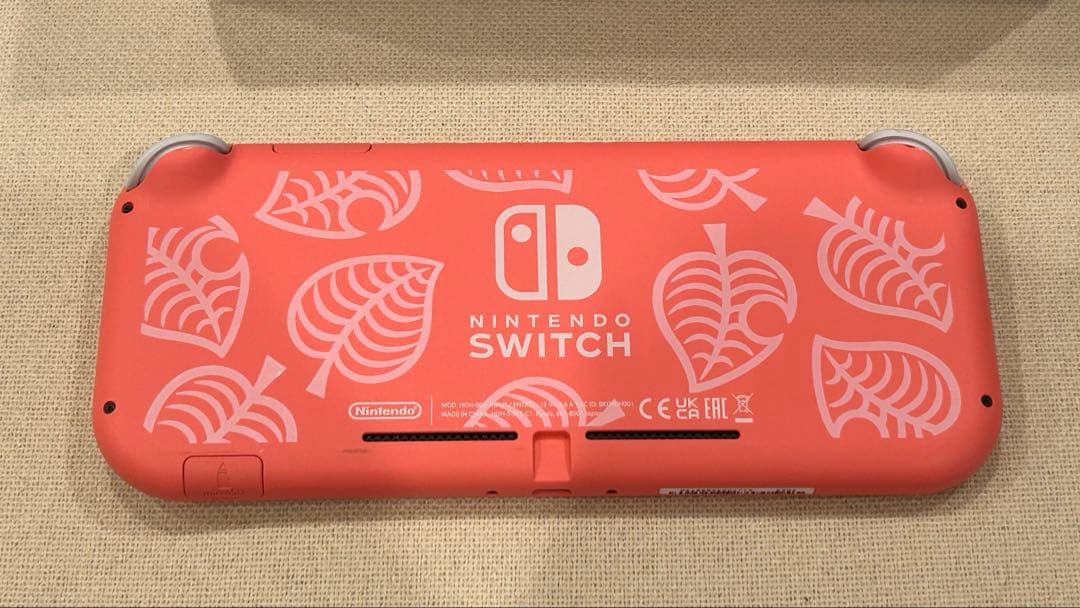 NintendoSwitchLite どうぶつの森デザイン+32GmicroSD