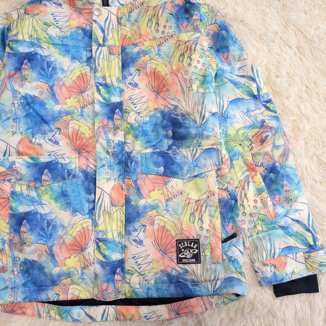 【未使用】Scolar スカラー スノボウェア 上下セット S　スキー