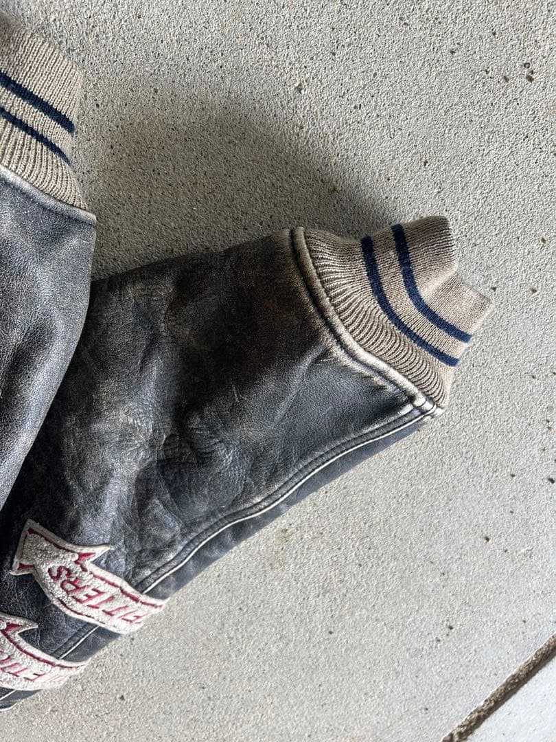 GERRY Cosby 90s ビンテージ 牛革 レザー スタジャン ジャケット