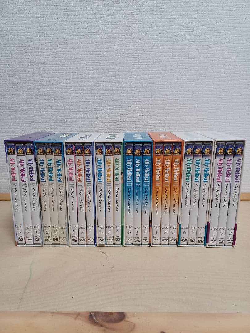 アリーmyLove DVD-BOX vol1.2.3.5セット