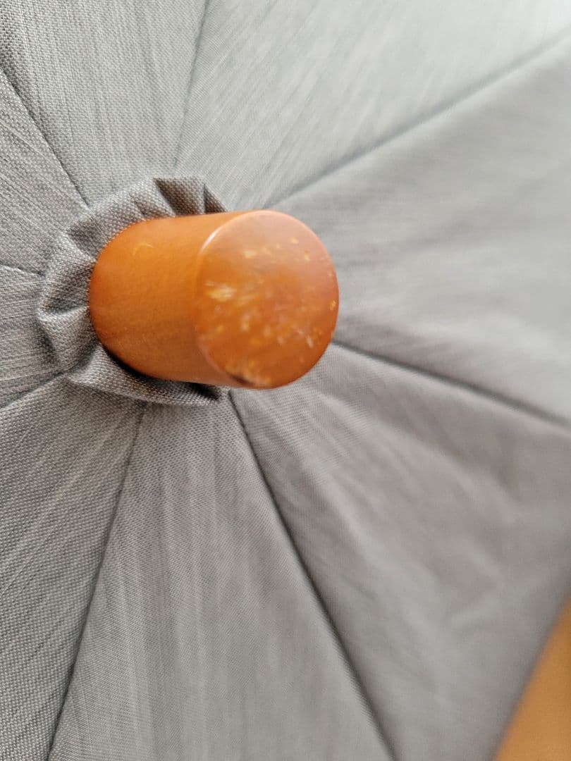 サンバリア100・折りたたみ日傘２段折フリル/フロスト【補修歴あり】