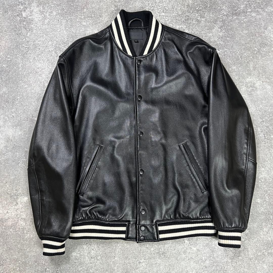 ダンケシェーン　レザージャケット　スタジャン　ブラック ラムレザー M