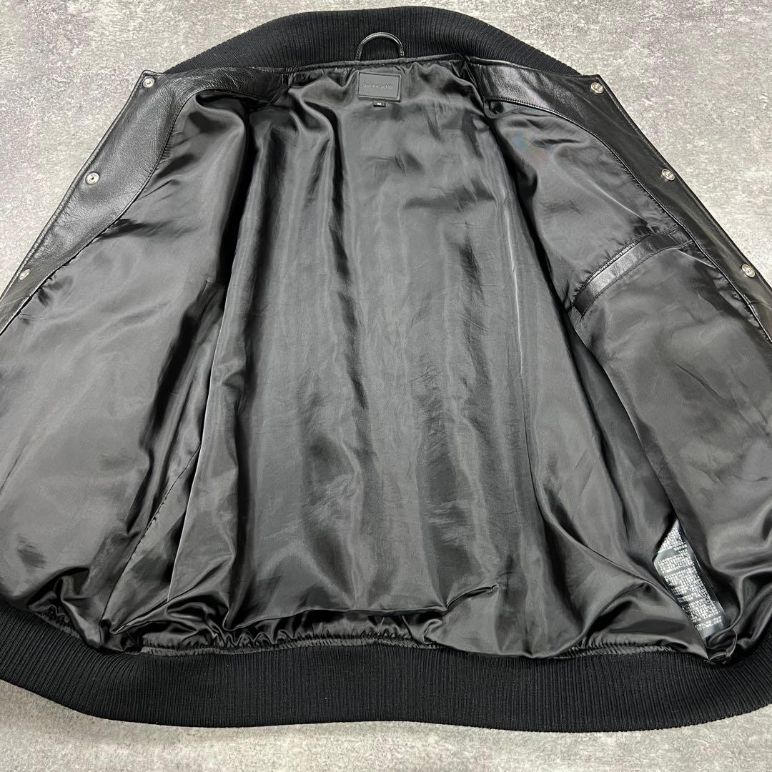 ダンケシェーン　レザージャケット　スタジャン　ブラック ラムレザー M