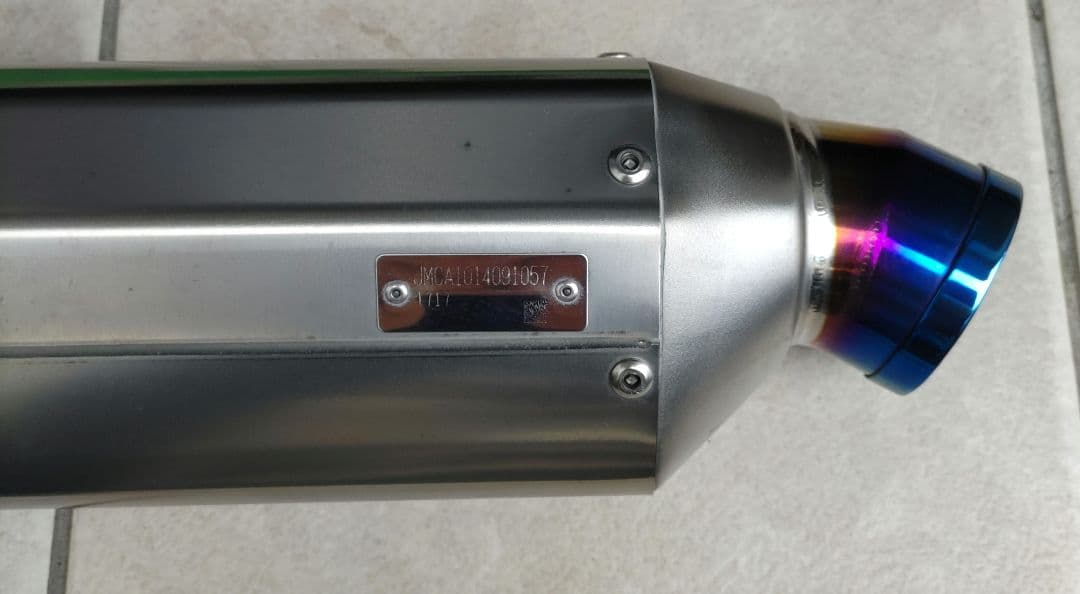 BEAMS CORSA-EVO スリップオン　JMCA認定　GSXR1000L2